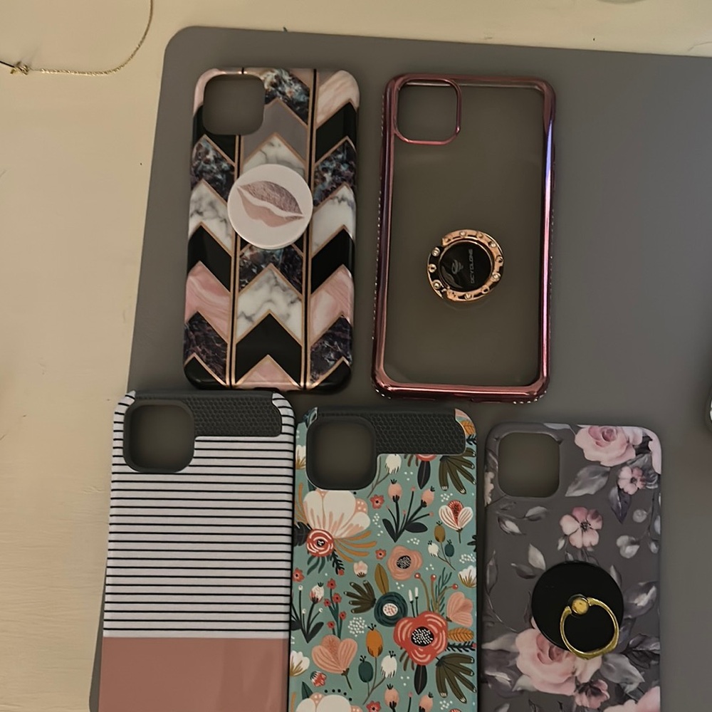 iPhone 11 ProMax phone case - set of 5 cases